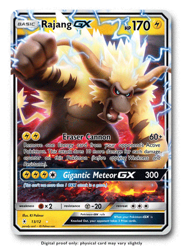 Rajang GX Parody Card