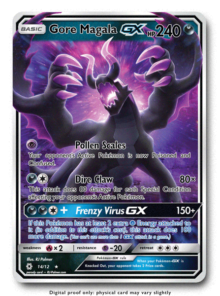 Gore Magala GX Parody Card Gore Magala GX Parody Card