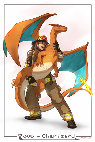 Charizard Fire Fighter