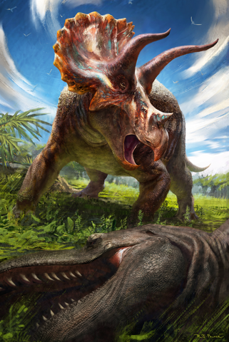Beasts of the Mesozoic Triceratops