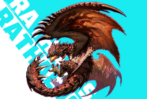 Rathalos Punch Print