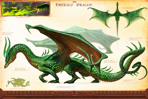 D&D Emerald Dragon