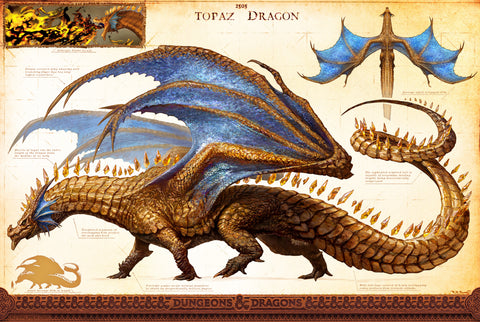 D&D Topaz Dragon