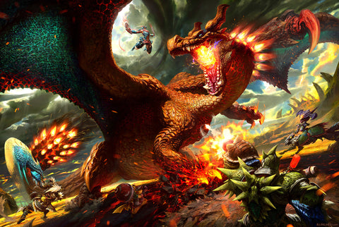Capture Quest Charizard Print