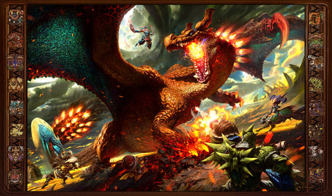 Capture Quest Charizard Playmat