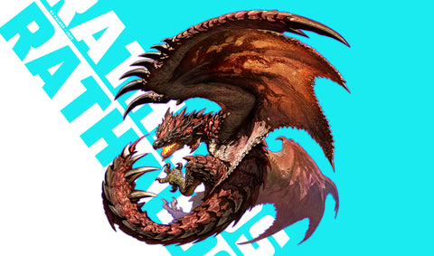 Rathalos Punch Playmat