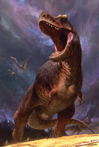 Beasts of the Mesozoic T. rex Print