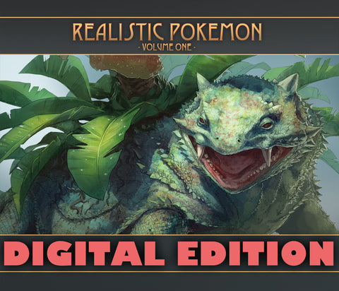 :Digital: Realistic Pokemon-Volume One Art Book