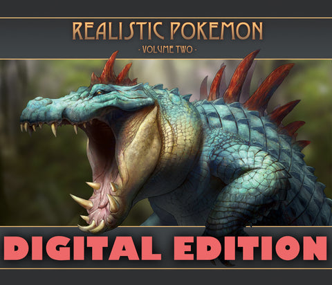 :Digital: Realistic Pokemon-Volume Two Art Book