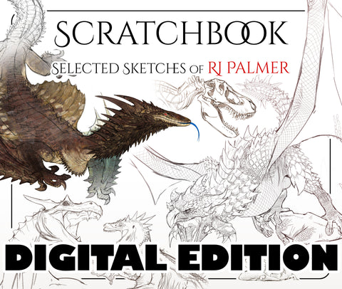 :Digital: Scratchbook - Selected Sketches of RJ Palmer
